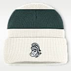 Gorro con dobladillo universitario Nike para hombre Michigan State