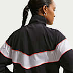 Veste à zip tissée anti-UV Nike Football Chelsea FC Windrunner pour femme