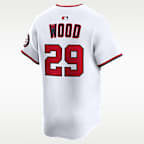 Jersey Nike Dri-FIT de la MLB Limited para hombre de James Wood Washington Nationals