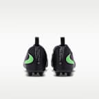 Nike Jr. Phantom 6 Low Academy Big Kids' Hard-Ground Soccer Cleats