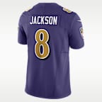 Lamar Jackson Baltimore Ravens Men's Nike Dri-FIT NFL Limited Football Jersey