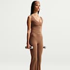 NikeSKIMS Matte Leggings mit schmaler Passform, hohem Bund und ausgestelltem Bein (Damen)