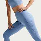 Nike Universa Women's High-Waisted Full-Length Leggings with No Front Seam