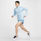 เสื้อวิ่ง Dri-FIT ซิปสั้นผู้ชาย Nike Stride