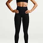 Nike Universa Women's High-Waisted Full-Length Leggings with No Front Seam