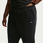 Nike Studio Fleece Medium Weight Oversize-Hose mit hohem Bund und Bündchen (Damen)