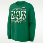 Playera de manga larga Nike de la NFL para hombre Philadelphia Eagles Rewind Max90