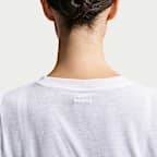 Canotta corta con incrocio sul davanti NikeSKIMS Performance Cotton Blend – Donna