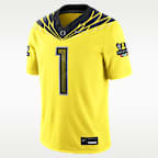 Jersey universitario Nike Dri-FIT Game para hombre Oregon Ducks Generation O Mighty Oregon