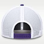 Gorra de rejilla universitaria Nike ajustable para hombre LSU Tigers Legacy Rise Mascot