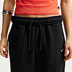 Pantaloni jogger oversize a vita alta Nike Studio Fleece Heavyweight – Donna