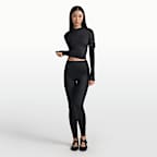 NikeSKIMS Shine Women's Long-Sleeve Crew-Neck Top