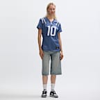 Jersey Nike de la NFL Game para mujer Drake Maye New England Patriots Rivalries Collection