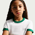 Nike Sportswear Big Kids' Cropped T-Shirt