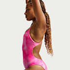 Nike Swim HydraStrong Women's Cutout One Piece