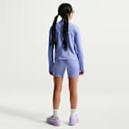 Nike Pro Dri-FIT-Longsleeve mit Halbreißverschluss (ältere Kinder, Mädchen)