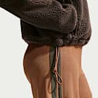 NikeSKIMS Sherpa Women's Oversized 3/4-Zip Jacket