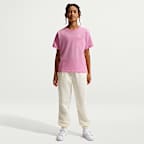 Playera para niña talla grande Nike Sportswear
