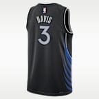 Jersey Nike NBA Swingman para hombre de Anthony Davis de los Dallas Mavericks City Edition