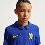 Chelsea F.C. 2026/27 Match Home Older Kids' Nike Aero-FIT Football Authentic Shirt