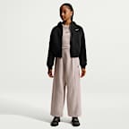 Maglia a manica lunga da danza Nike Sportswear Club Fleece – Ragazza