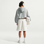 Nike Studio Fleece Medium Weight Women's Oversized Cropped Hoodie