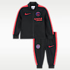 Paris Saint-Germain Strike Baby/Toddler Nike Dri-FIT Football Knit Tracksuit