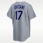 Jersey Nike Stadium de la MLB para hombre Shohei Ohtani Los Angeles Dodgers