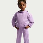 Pants holgados Studio Fleece para niños talla pequeña Nike Sportswear