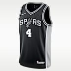 Jersey Swingman para niños talla grande de De'Aaron Foxde los San Antonio Spurs Icon Edition