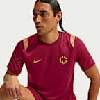 Playera de futbol de manga corta Nike Dri-FIT de tejido Knit para hombre C.D. Guadalajara Academy Pro