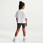 Nike Lace It Up Little Kids' 2-Piece Bike Shorts Set