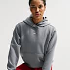 Nike Studio Fleece Sport Women's Dri-FIT Pullover Hoodie
