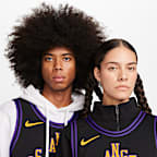 LeBron James Los Angeles Lakers City Edition Men's Nike Dri-FIT ADV NBA Authentic Jersey