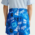 Nike Sportswear Little Kids' In The Zone 2-Piece Printed Shorts Set