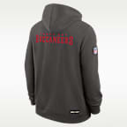 Sudadera con gorro sin cierre Nike Dri-FIT de la NFL para hombre Tampa Bay Buccaneers Initial Home Sideline
