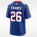 France National Team Men's Nike Soccer x NFL Game Jersey