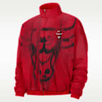 Chicago Bulls Nike Standard Issue Men's Woven Basketball Jacket