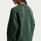 Suéter de cuello redondo para niños talla grande Nike Sportswear