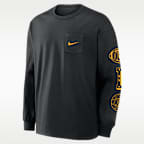 Iowa Academic Max90 Pocket Men's Nike College Long-Sleeve T-Shirt