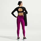 Nike Zenvy Women's High-Waisted Full-Length Leggings with No Front Seam