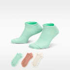 Nike Everyday Plus Cushion Training No-Show Socks (3 Pairs)