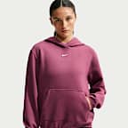 Sudadera con gorro sin cierre Dri-FIT para mujer Nike Studio Fleece Sport