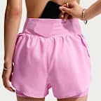 Nike Flow Women's Dri-FIT High-Waisted 2-in-1 Running Shorts