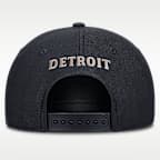 Gorra Nike de la MLB ajustable con estructura A-Frame para hombre Detroit Tigers Cooperstown Rise