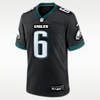 DeVonta Smith Philadelphia Eagles Men's Nike NFL Game Jersey