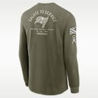 Tampa Bay Buccaneers Salute to Service Men's Nike NFL Long-Sleeve T-Shirt