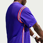 NikeCourt Slam Camiseta de tenis con botones Dri-FIT - Hombre