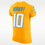 Justin Herbert Los Angeles Chargers Men's Nike Dri-FIT NFL Elite Jersey