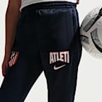Atlético Madrid Strike Third Nike Dri-FIT Fußball-Trainingsanzug aus Strickmaterial für ältere Kinder